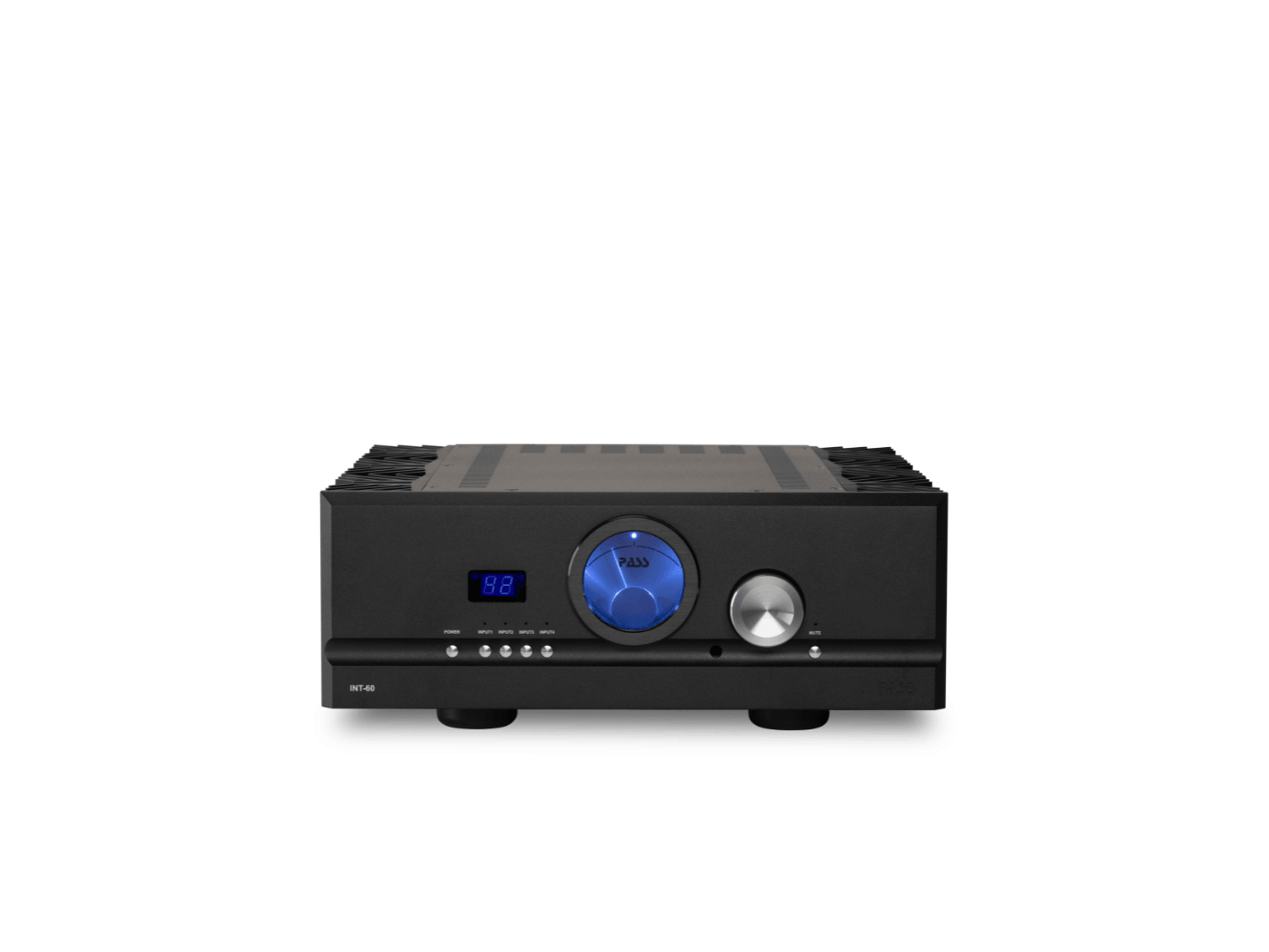 PASS Labs INT-60 High-End Integrated Stereo Amplifier - Perfect for Home Audio, Hi-Fi Systems & Audiophile Listening Rooms