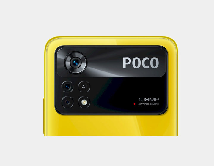 Xiaomi Poco X4 Pro 5G Smartphone - 128GB ROM 6GB RAM, Dual SIM GSM Unlocked (Yellow) - Perfect for Gaming, Streaming & Work on the Go
