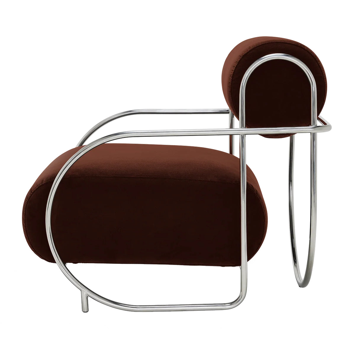 Chromeo Armchair (Avalon) - Modern Accent Chair for Living Room, Bedroom & Office - Comfortable Lounge Chair with Stylish Design
