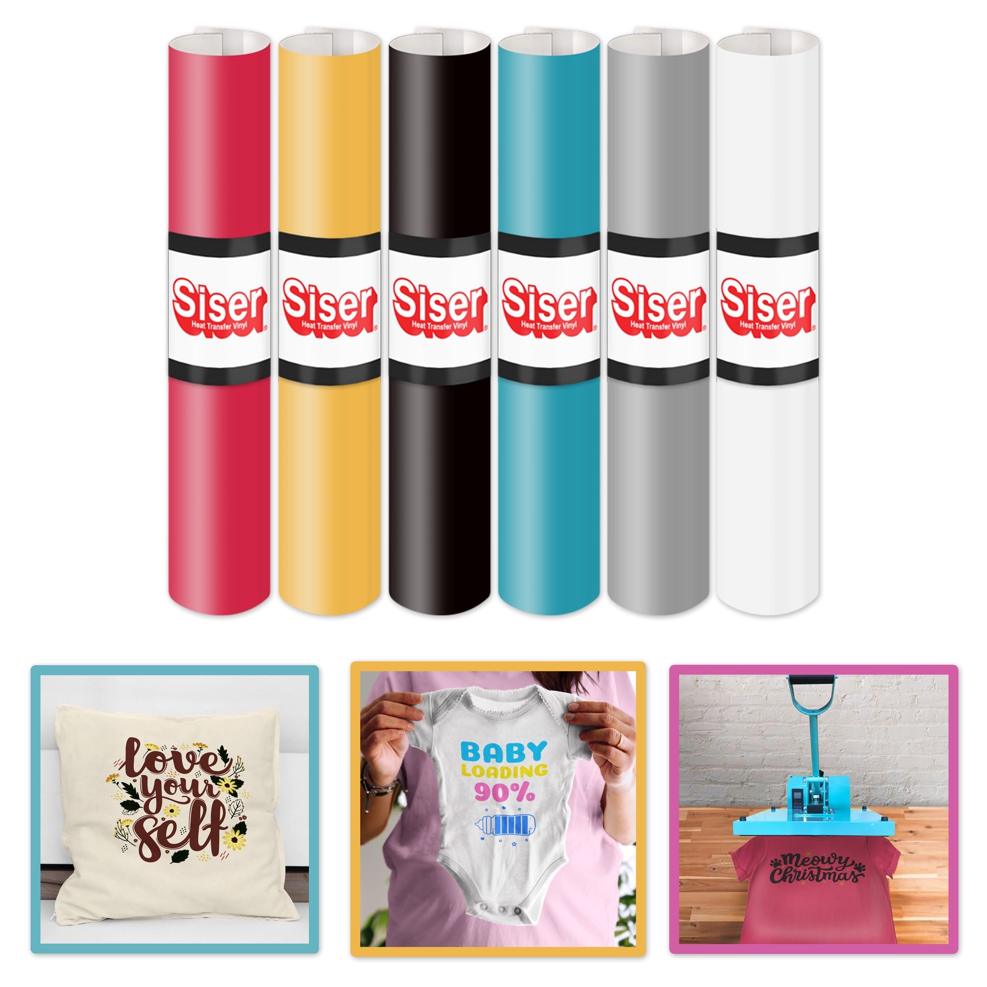 Silhouette Portrait 4 Cutting Machine with 38 Oracal Vinyl Sheets, Siser HTV, Cutting Guides & 24 Pens - Perfect for DIY Crafts, Home Decor, and Personalized Gifts