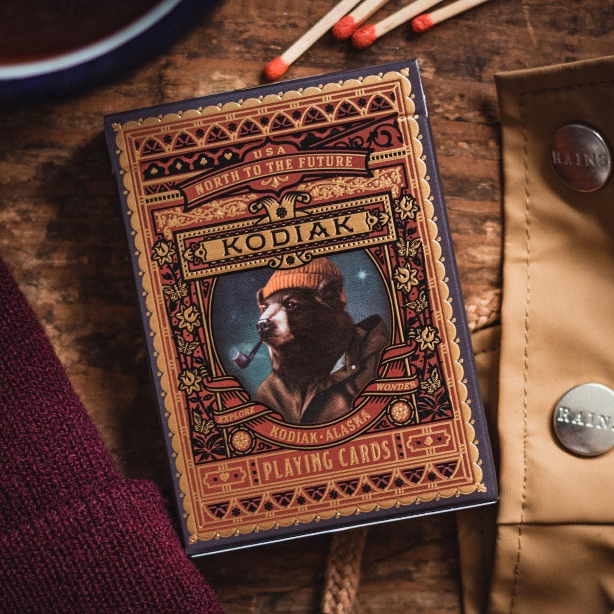 Premium KODIAK Playing Cards by Dan & Dave - Professional Poker & Magic Trick Deck for Cardistry, Games & Collectors