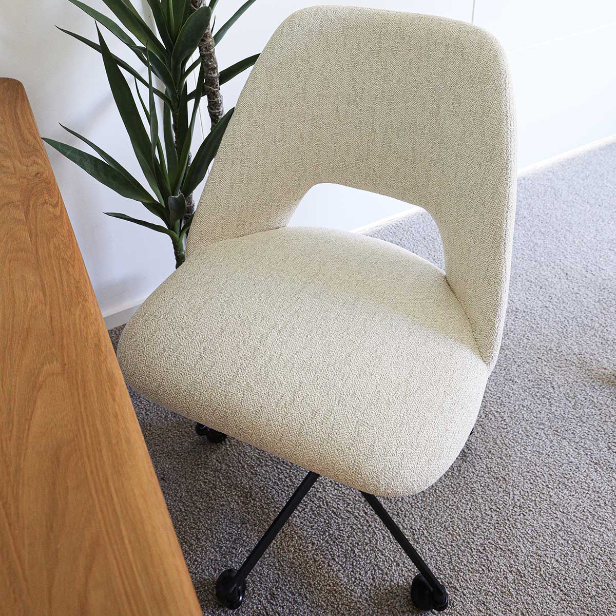 Belmont Fabric Office Chair - Ergonomic Desk Chair with Adjustable Height & Lumbar Support for Home & Office Workspaces