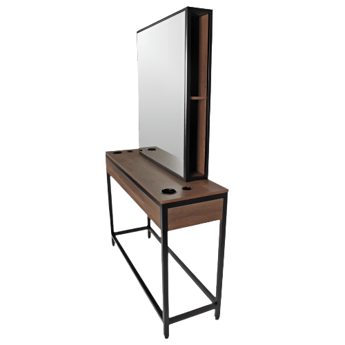 Craftsman Single Sided Styling Station - Professional Hairdressing Tool for Salon & Home Use | Perfect for Hair Stylists & DIY Enthusiasts
