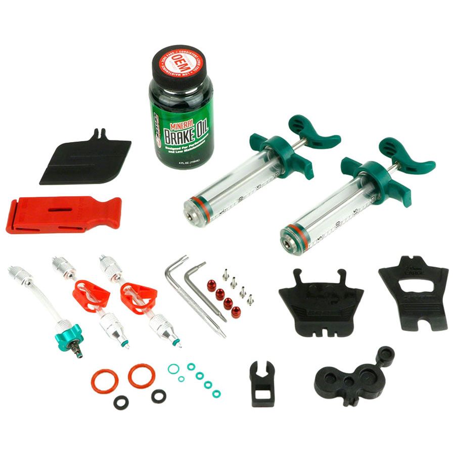 SRAM Pro Mineral Oil Bleed Kit for DB8 & Maven Disc Brakes - Professional Hydraulic Brake Maintenance Tool for Mountain Bikes & E-Bikes | Perfect for Home Mechanics & Bike Shops