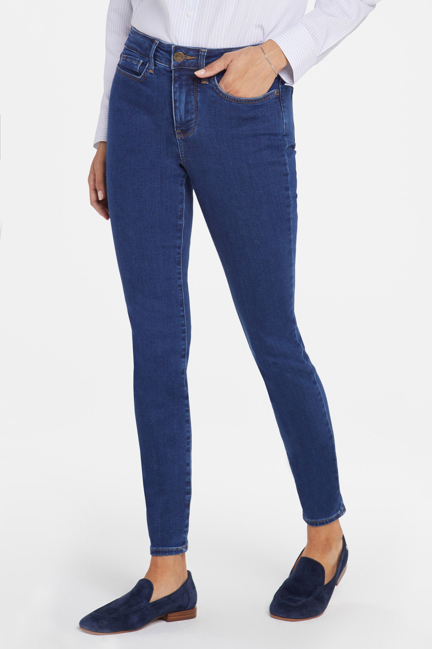 Ami Skinny Jeans for Women - High Waisted Stretch Denim Pants | Slim Fit Comfortable Jeans for Casual Wear, Work & Night Out
