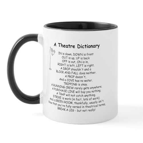 White/Black Inside - A Theatre Dictionary Mug