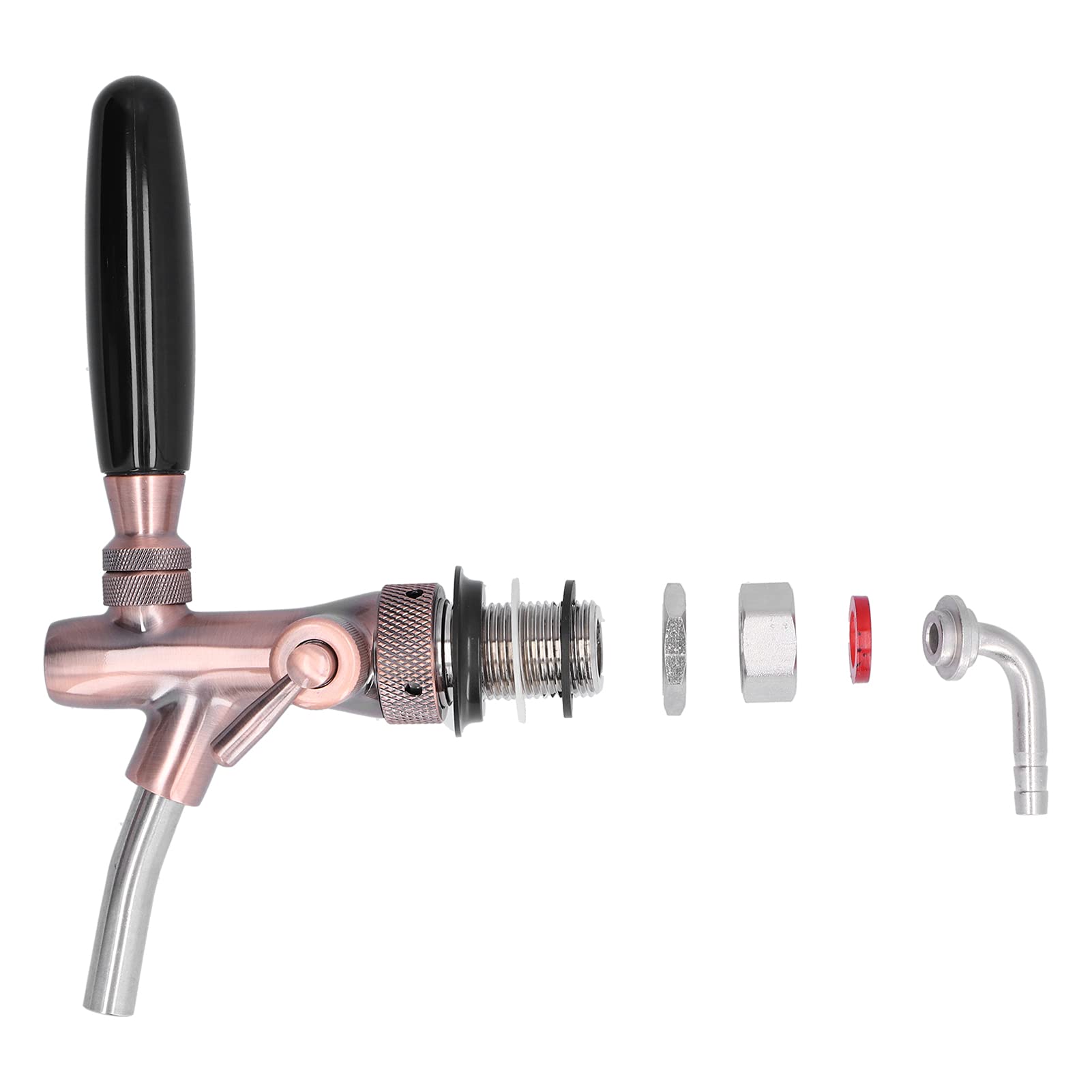 EVTSCAN Adjustable Beer Faucet with Excellent Airtightness - Professional Draft Beer Tap for Bars, Hotels & Restaurants - Perfect for Keg Dispensing and Home Brewing Parties