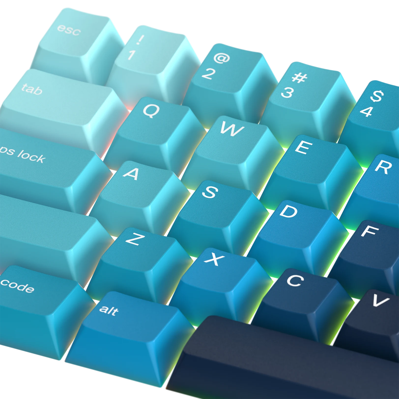 Celestial Ice Keycaps for Mechanical Keyboards - Custom Cherry MX Switches - Gaming & Typing Enhancer for PC & Mac - Perfect for Gamers, Programmers & Office Work