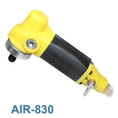 Alpha AIR 830 Professional Air Polisher Kit - Dual-Action Car Polisher with 6
