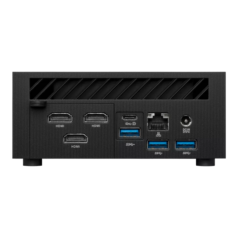 XOTIC PC GS53 Ultra Compact Mini PC with AMD Zen 3+ Processor & DDR5 RAM - Powerful Portable Desktop for Gaming, Office Work, and Home Entertainment