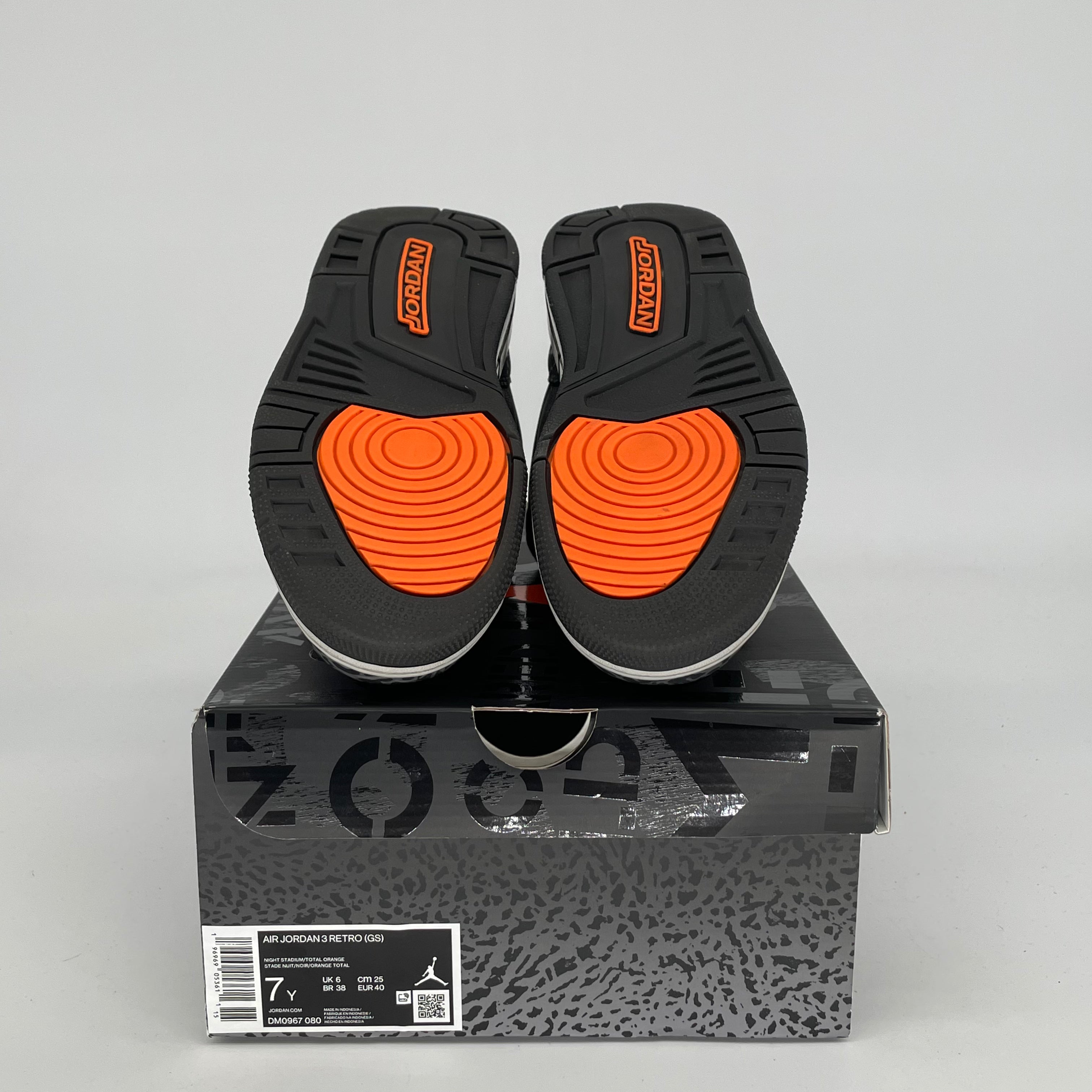 Air Jordan 3 Fear Sneakers - Size 7/8.5W (DM0967-080) - Retro Basketball Shoes for Men & Women - Perfect for Streetwear, Sports & Casual Outfits