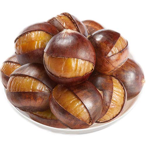 Premium Chinese Traditional Roasted Chestnut Snacks - Sweet & Nutritious Ready-to-Eat Shelled Chestnuts | Perfect for Hiking, Office Snacks & Holiday Gift Giving