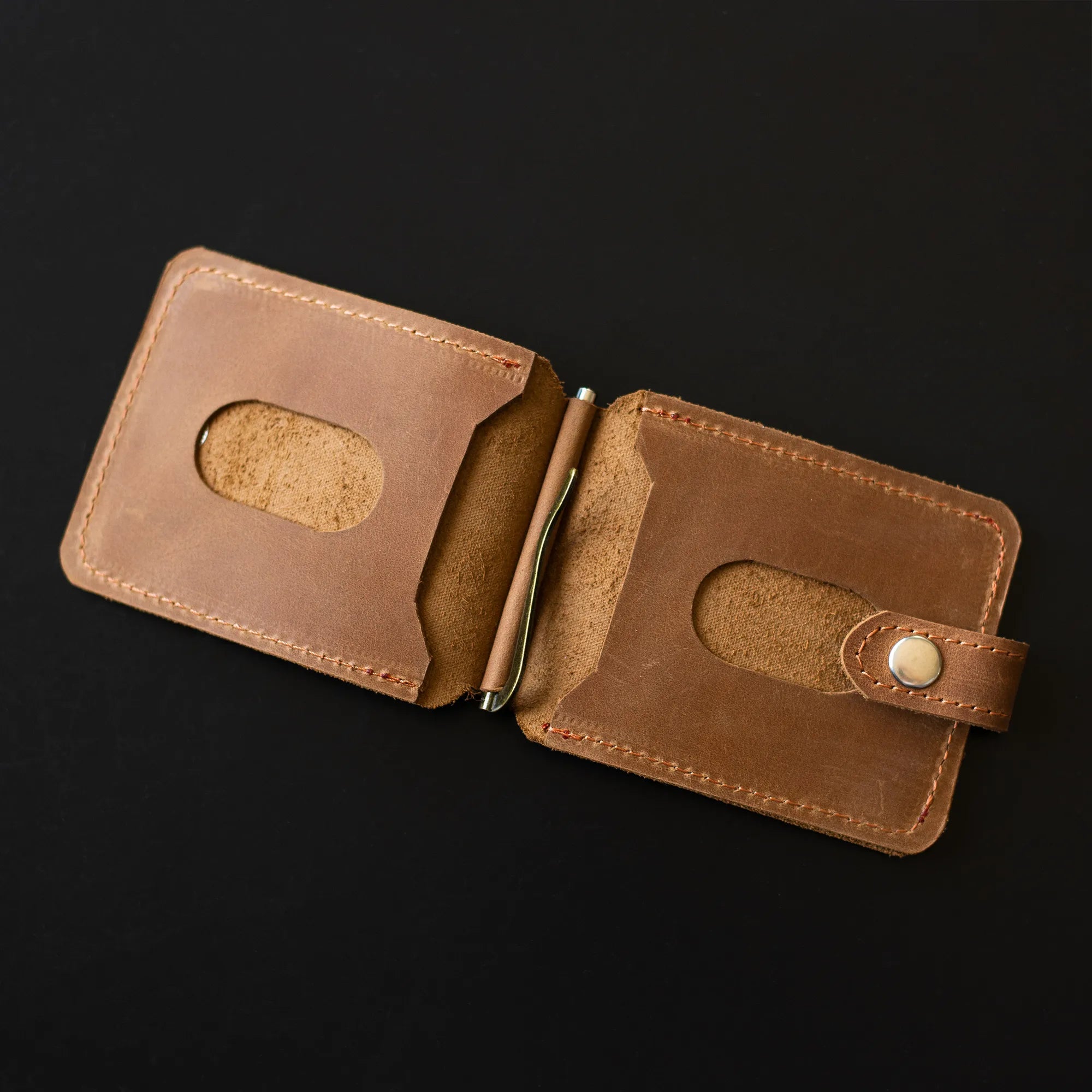 Premium Genuine Leather Wallet with RFID Blocking & Money Clip - Slim Bifold Wallet for Men - Perfect for Everyday Carry, Travel, and Business Use