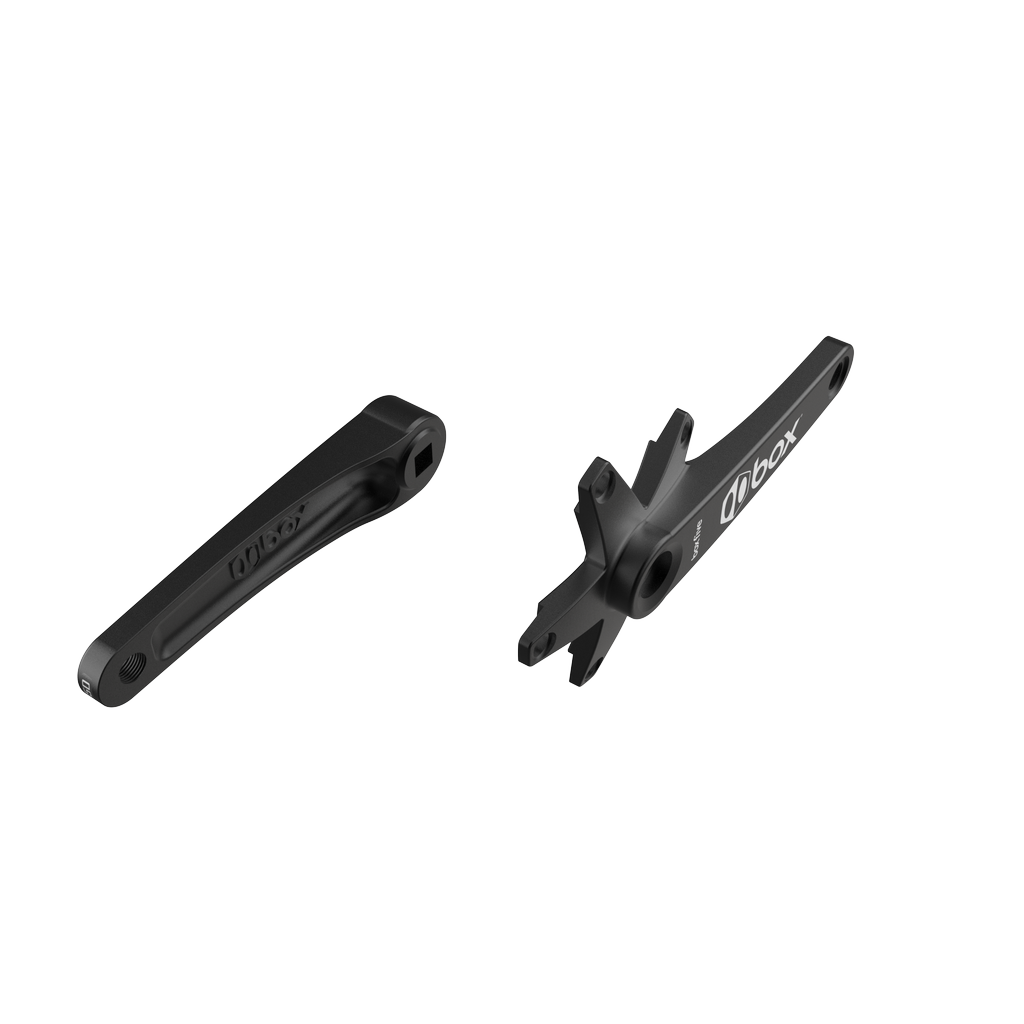 Box Five Square Taper Crankset - High-Performance Bike Crankset for Road & Mountain Bikes | Durable & Lightweight for Smooth Riding Experience