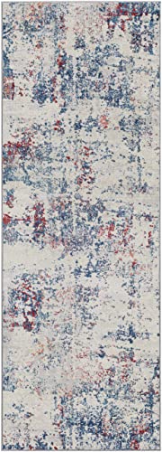Blue, Pale Blue, Burgundy / Bergvliet