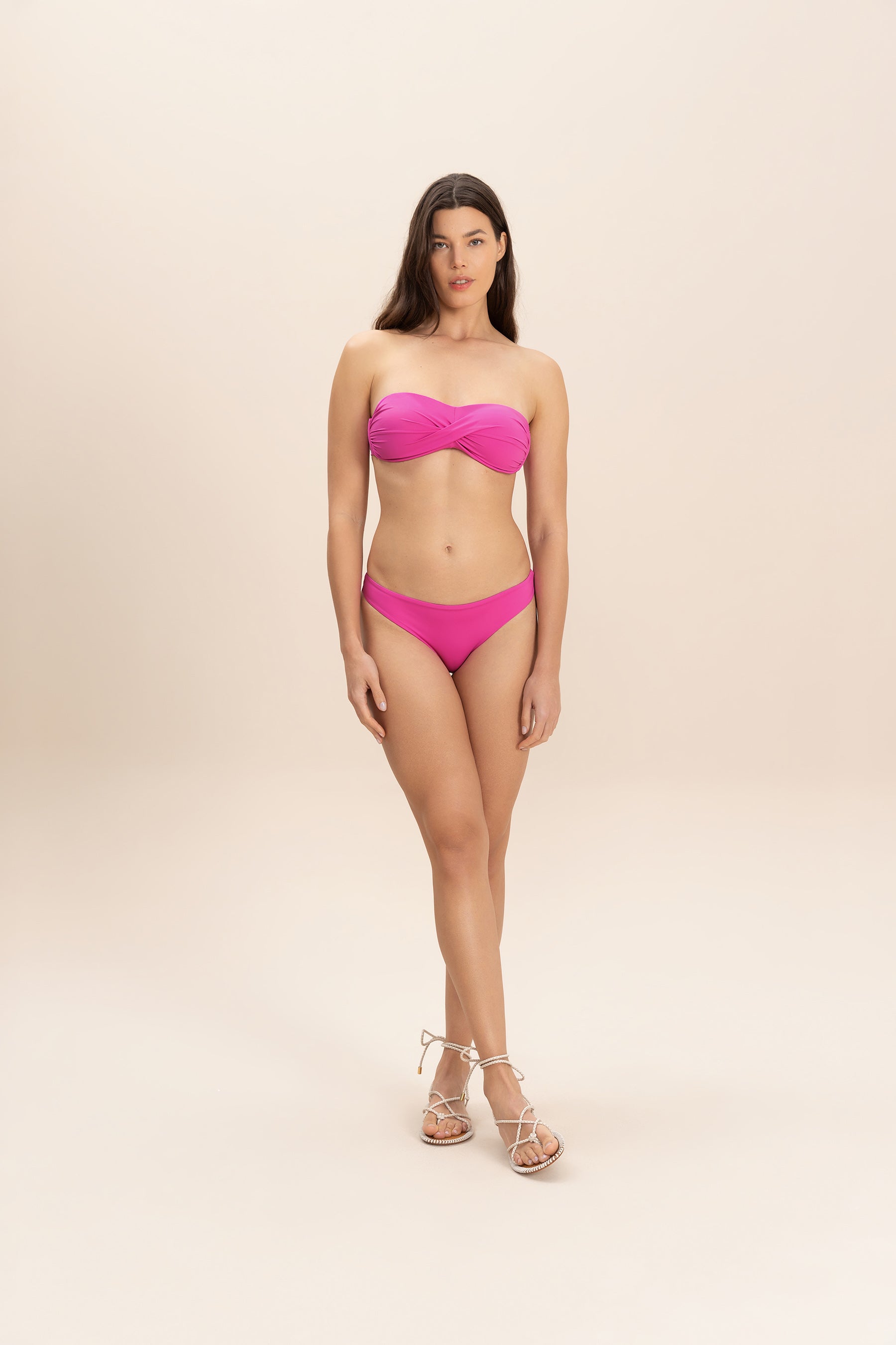 Luminflex Crossover Bikini Top - Women's Adjustable Swimwear for Beach & Pool | Perfect for Summer Vacation, Swimming, and Water Sports