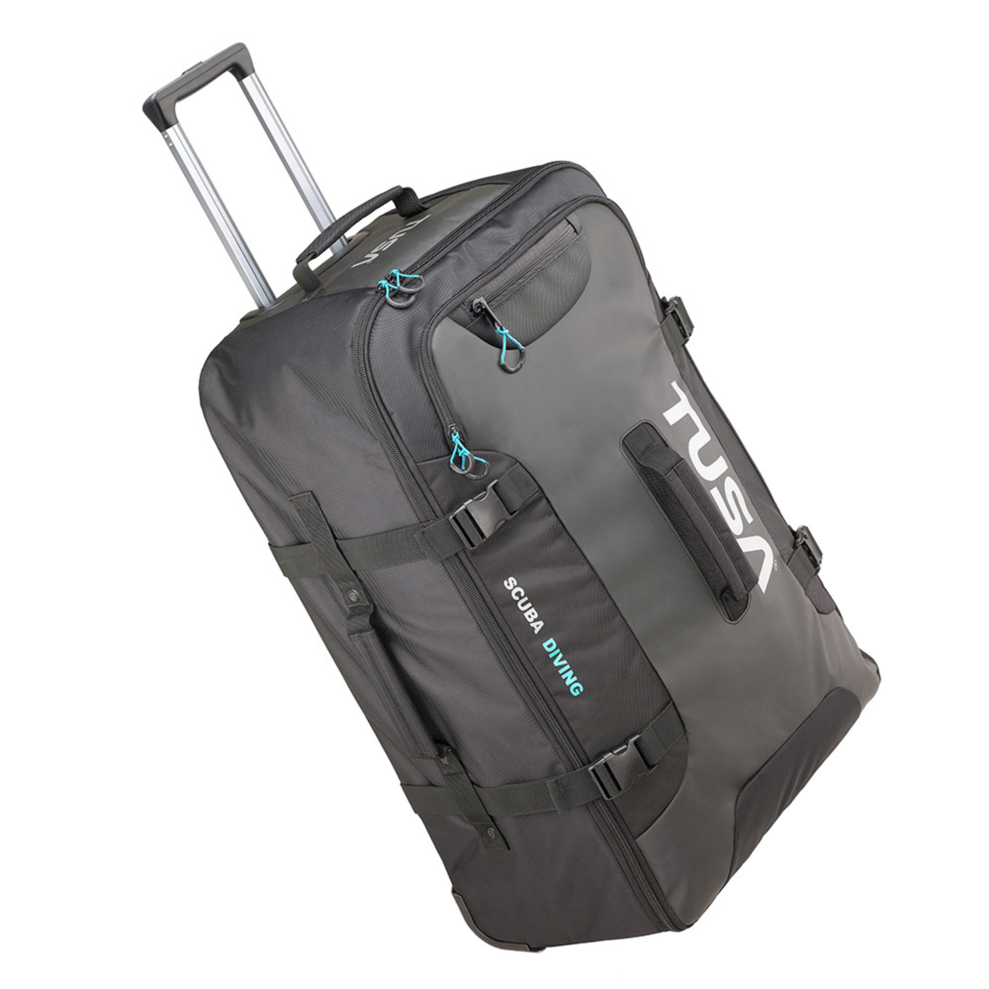 TUSA Large Rolling Luggage Bag - Spacious Travel Suitcase with Smooth Wheels for Airplane, Business Trips & Vacation Packing