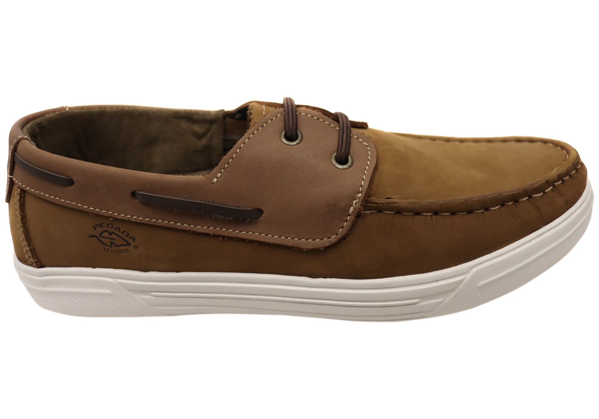 Premium Pegada Wright Men's Comfortable Leather Casual Shoes - Handcrafted in Brazil - Perfect for Work, Travel & Everyday Wear
