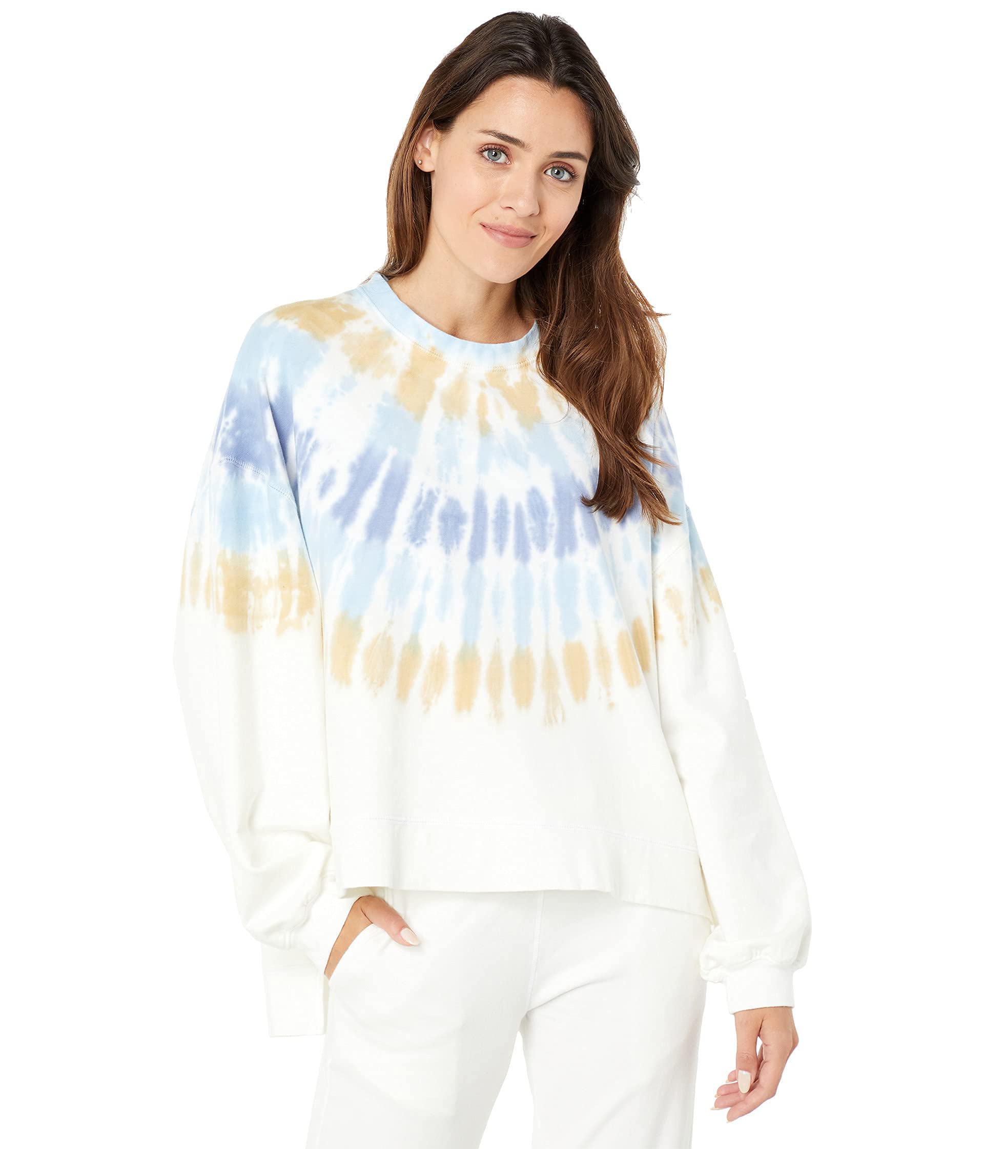 Electric & Rose Neil Sweatshirt for Women - Cozy Fleece Pullover with Hood - Perfect for Casual Wear, Lounge & Outdoor Activities
