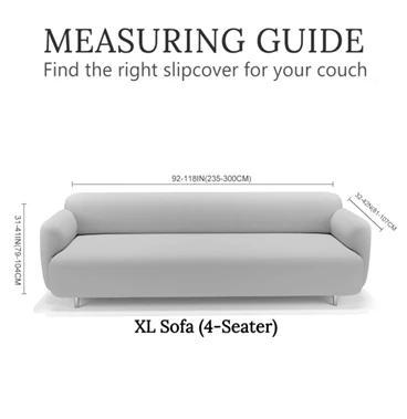 Dolphin Love Sofa Cover - Soft Stretchable Couch Slipcover for Living Room, Protects Furniture from Pets & Stains - Perfect for Home Decor & Daily Use