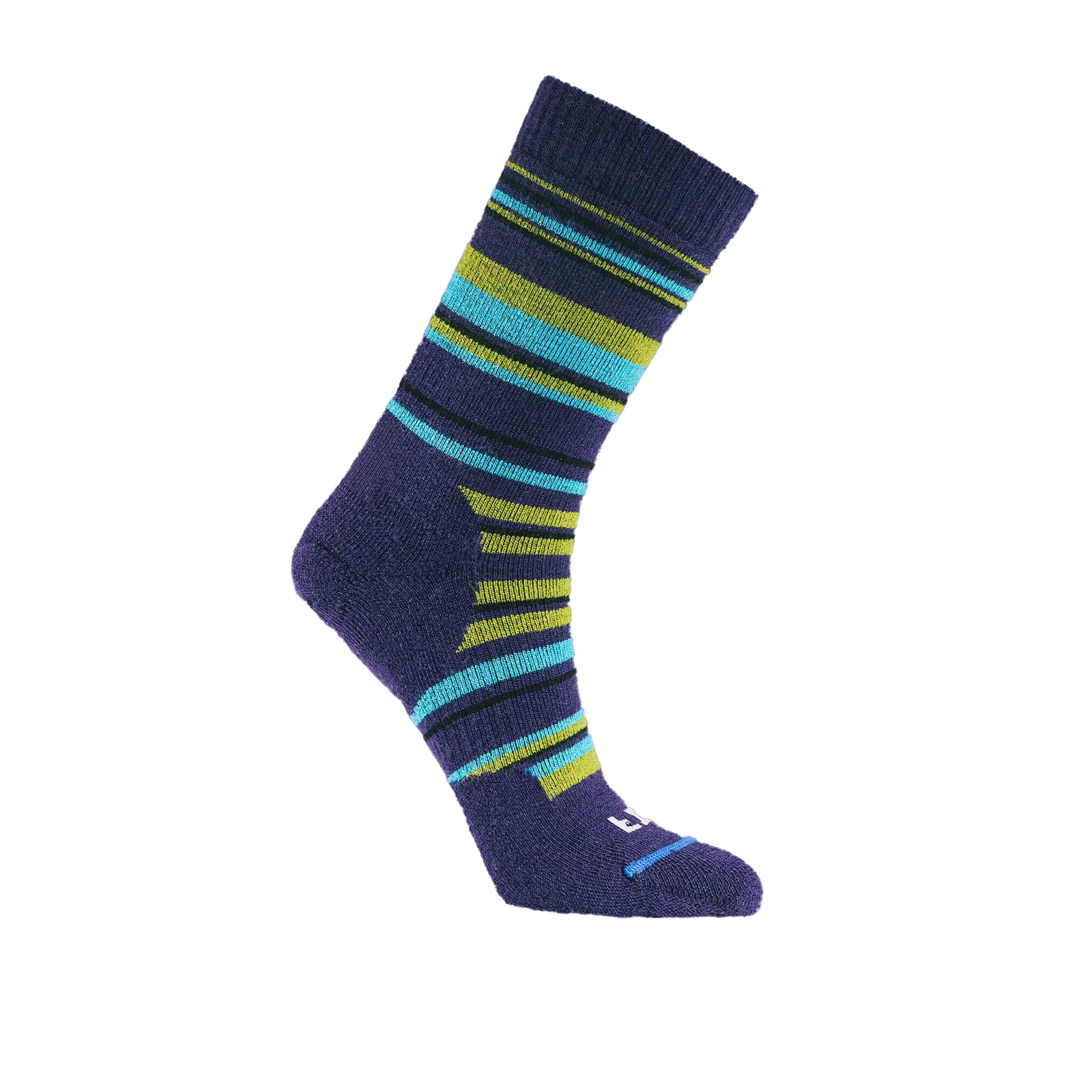 FITS F1015 Baya Full Cushion Hiking Socks for Men & Women - Comfortable Crew Socks for Outdoor Adventures (Eggplant Purple) - Perfect for Hiking, Trekking, and Everyday Wear