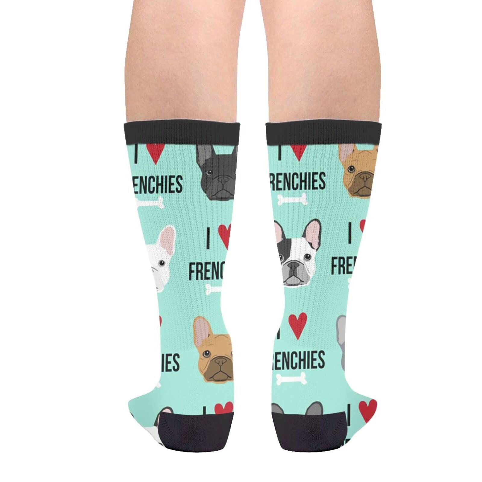 Funny Crazy Novelty Crew Tube Socks for Men & Women - Casual Athletic Sport Dress Socks - Perfect for Costume Parties, Gifts & Everyday Wear