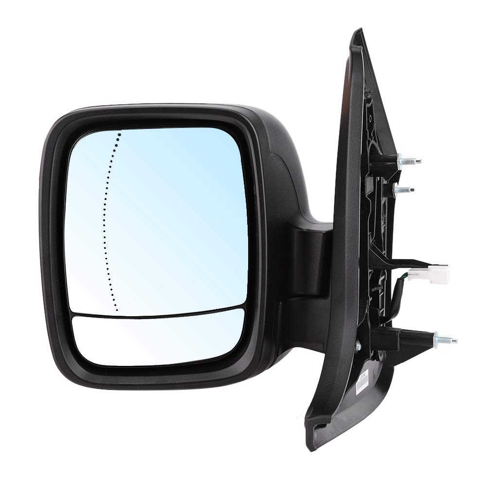 Suuonee Electric Rearview Mirror Left Side Replacement for Renault Trafic 2014-2019 - Durable Sideview Mirror with Wide View Angle for Safe Driving & Parking