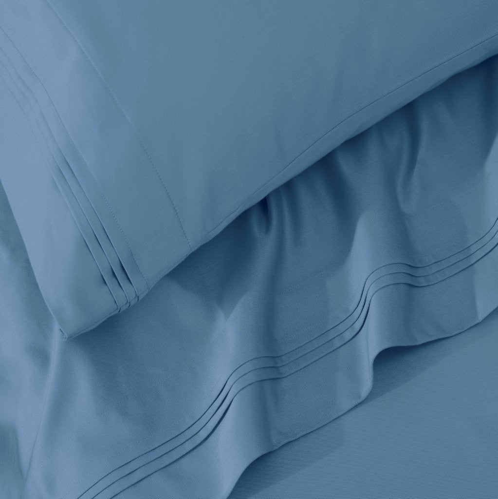 1000 Thread Count Egyptian Cotton Bed Sheet Set - Super Soft Luxury Sheets for Olympic Queen Size Bed - Perfect for Home, Hotel & Guest Room Comfort