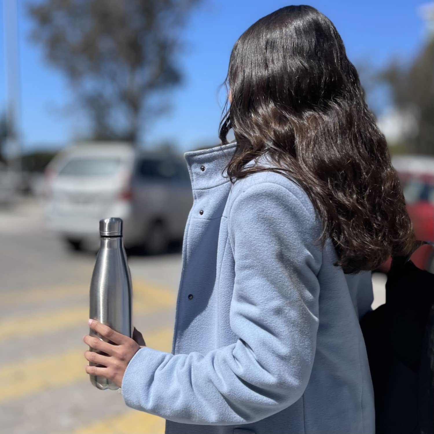 LaserGram Personalized Stainless Steel Water Bottle for Water Polo Players - Single Wall, Engraved Design - Perfect for Training, Games & Outdoor Adventures