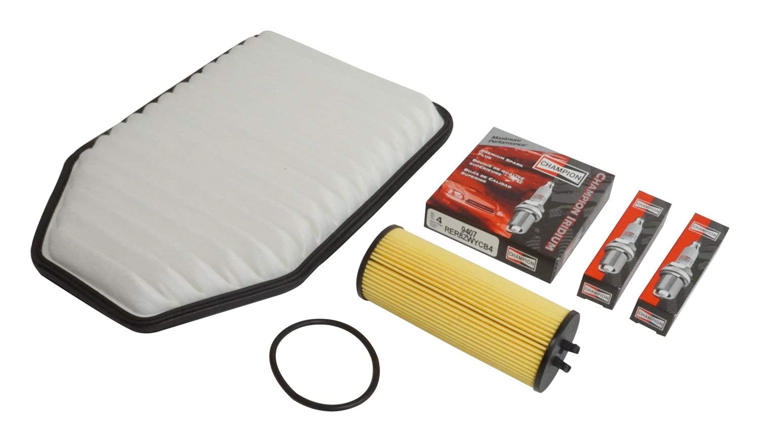 Crown Tune Up Kit - Complete Engine Maintenance Set for Cars, Trucks & SUVs | High-Performance Spark Plugs, Air Filter & Oil Change Essentials | Perfect for DIY Auto Repair & Routine Vehicle Servicing