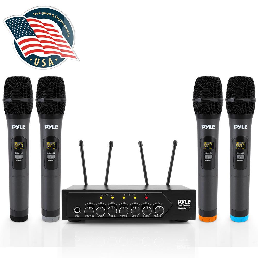 Wireless Bluetooth Karaoke Microphone System - Portable PA Speaker with HD Sound for Home Parties, Outdoor Events & Singing Practice