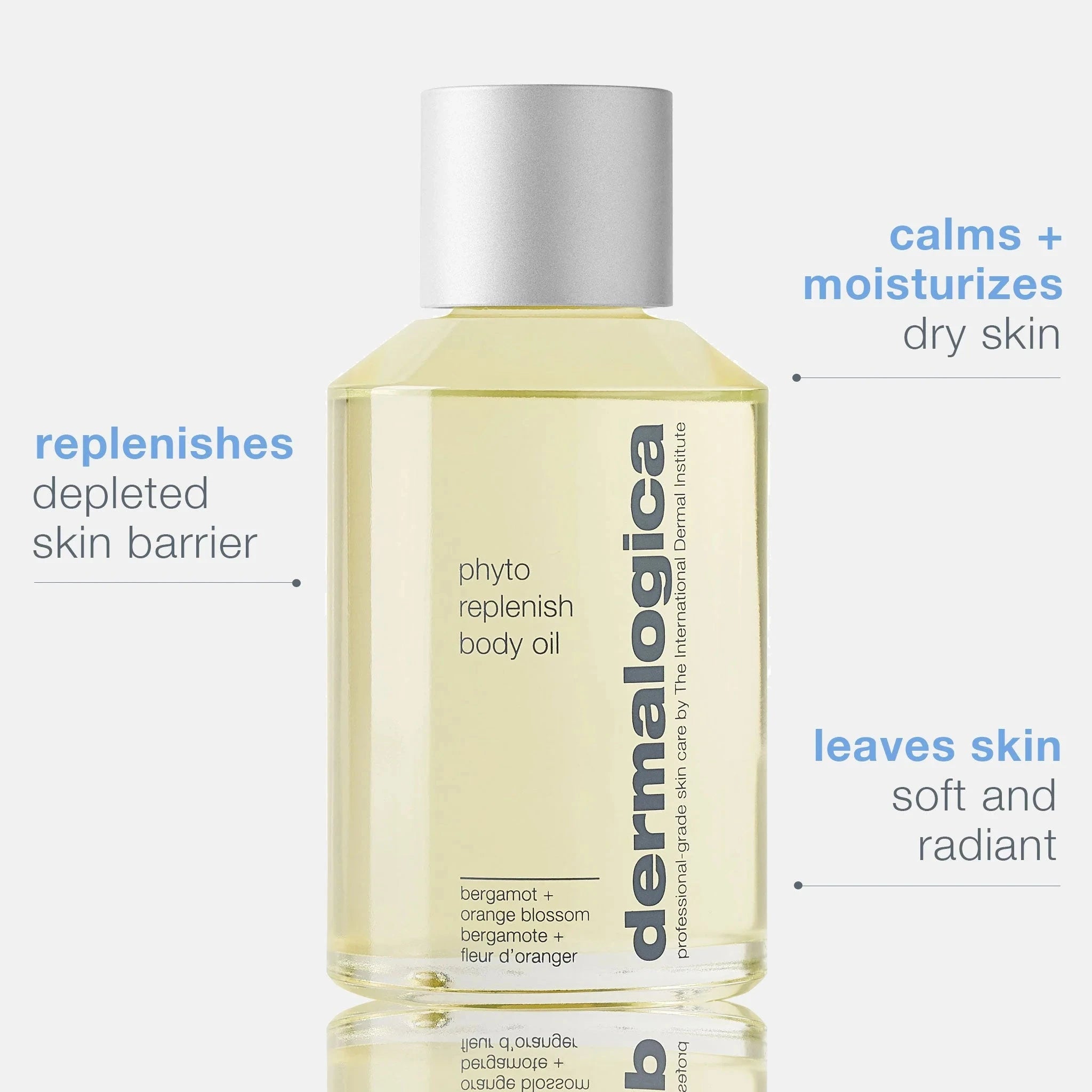 Phyto Replenish Body Oil - Organic Hydrating & Nourishing Dry Skin Treatment for Women & Men | Perfect for Post-Shower, Massage & Daily Moisturizing