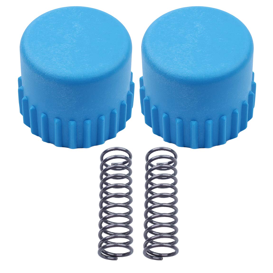 HAISHINE 2-Pack Trimmer Head Bump Knob Spring Replacement Kit Compatible with Husqvarna T35 - Perfect for Lawn Care, Gardening & Landscaping Maintenance