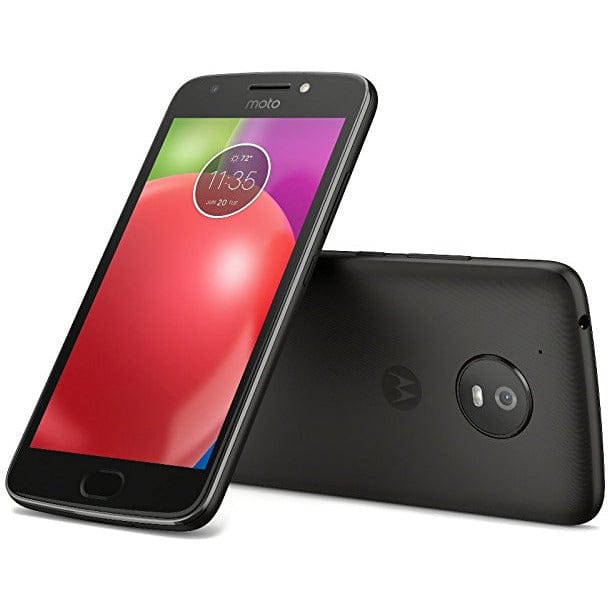 Motorola Moto E4 16GB Unlocked Smartphone - Verizon CDMA Compatible, Licorice Black - Perfect for Business, Travel & Everyday Use