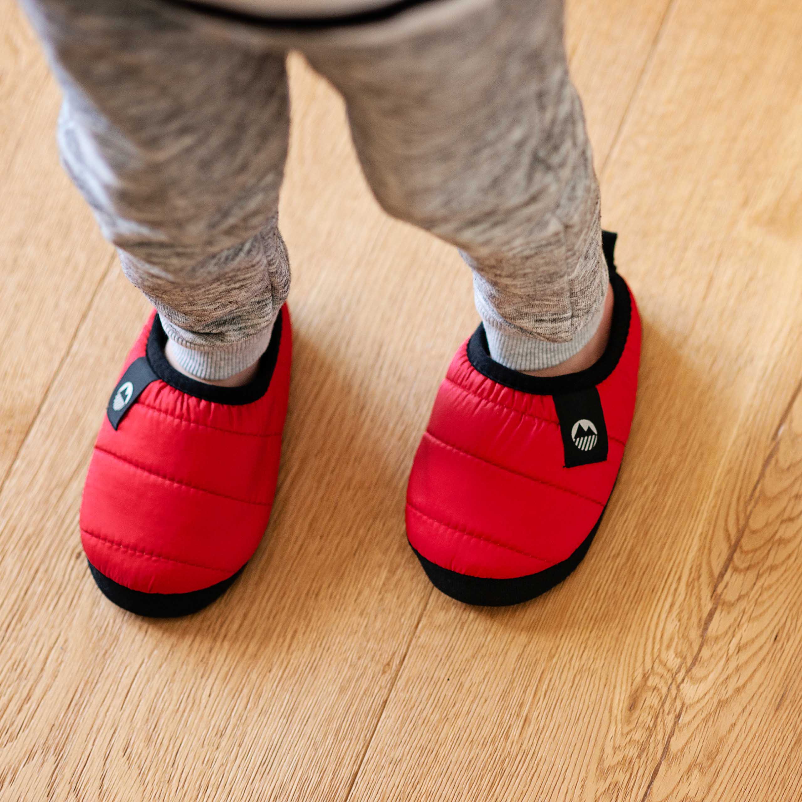 Ultra Warm Kids' Tent Slippers - Cozy Indoor/Outdoor Winter House Shoes for Boys & Girls - Perfect for Camping, Sleepovers and Home Comfort