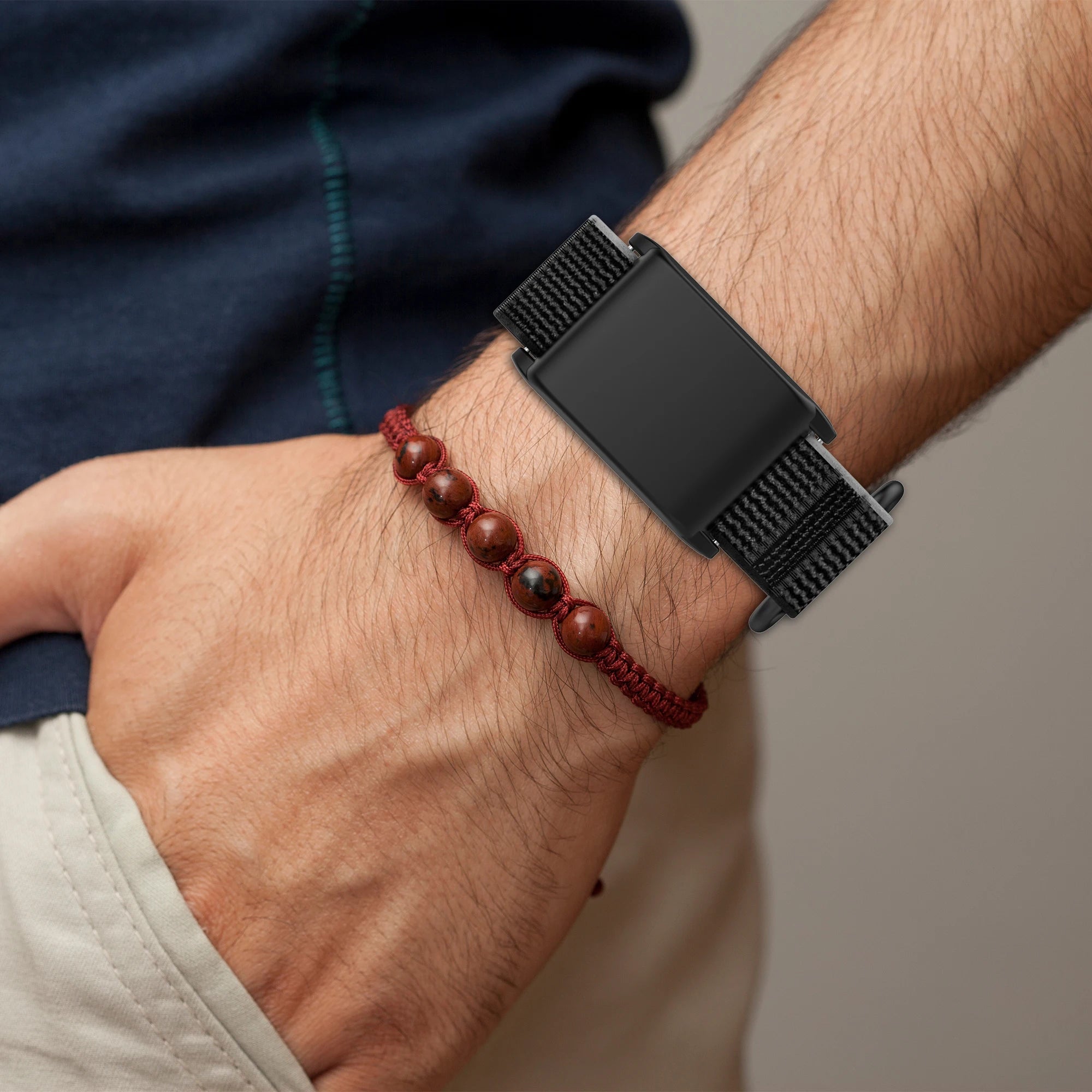 Premium Trail Loop Straps for Whoop 4 & Whoop 3 - Durable Fitness Band for Running, Hiking & Workouts