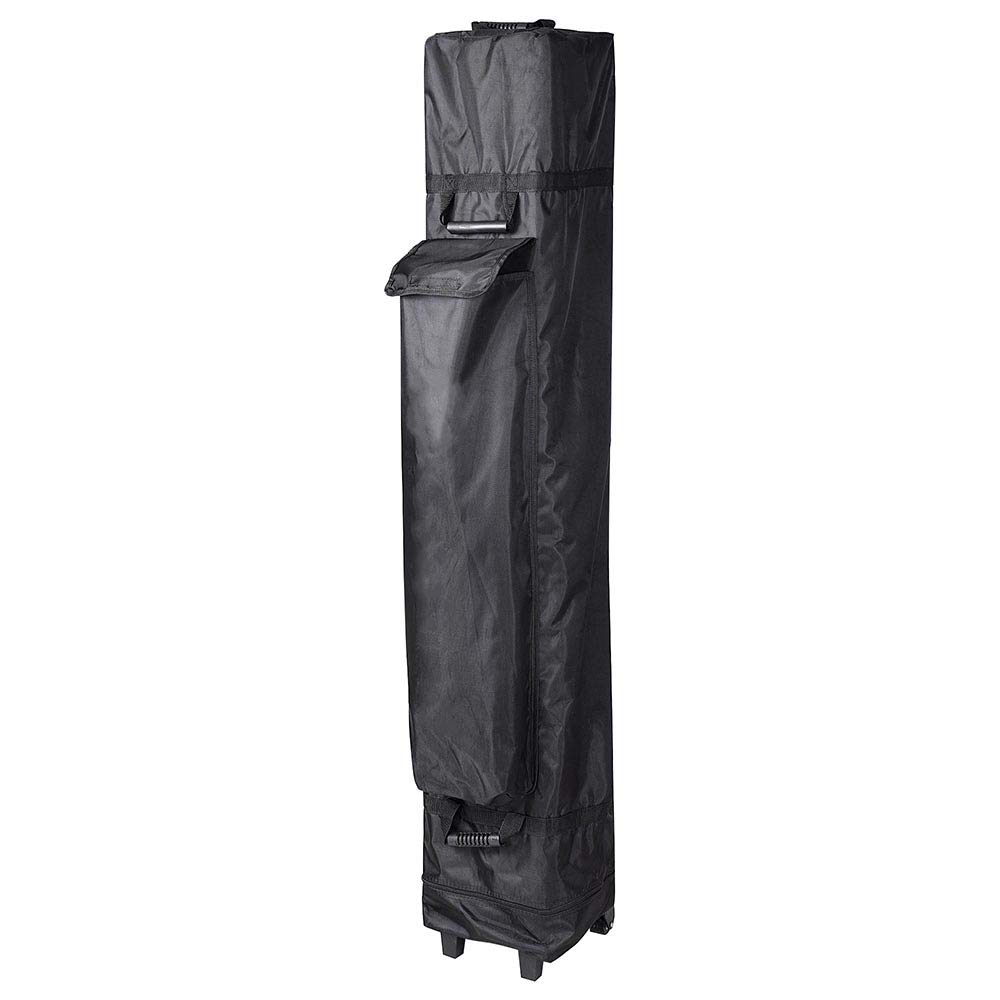 Heavy Duty Universal Canopy Roller Bag for 10x10 FT Pop Up Tent - Durable Wheeled Carry Case with Handles for Easy Transport - Perfect for Outdoor Events, Camping, Trade Shows & Beach Trips