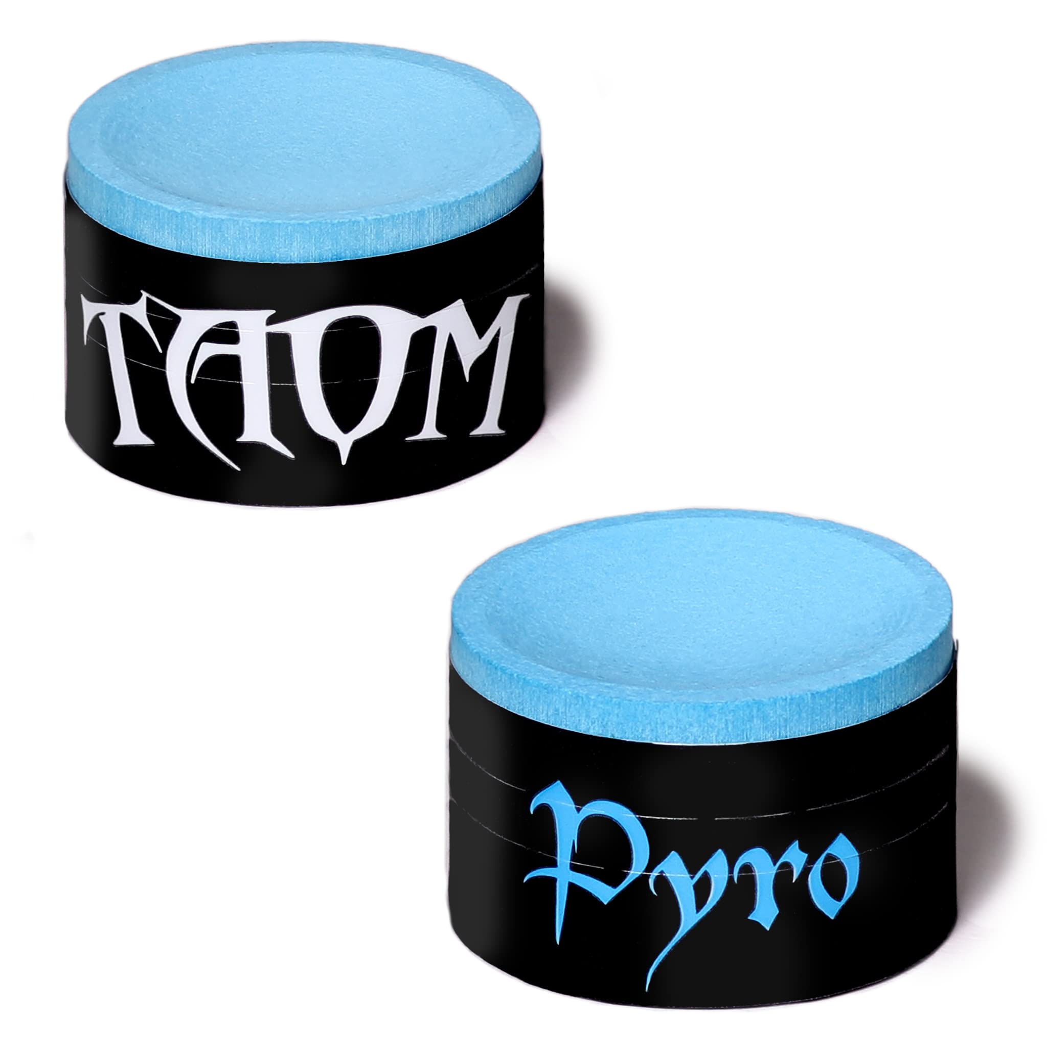 Premium Taom Pyro Billiard Pool Cue Chalk - Blue | Professional Snooker & Pool Accessory for Enhanced Grip & Precision Shots | Perfect for Tournaments & Home Game Rooms
