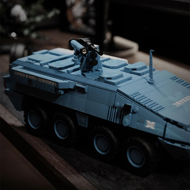 1:35 Scale 12GO 96006 Stryker X Armored Vehicle Military Model Kit - Perfect for Collectors, Wargaming & Diorama Scenes