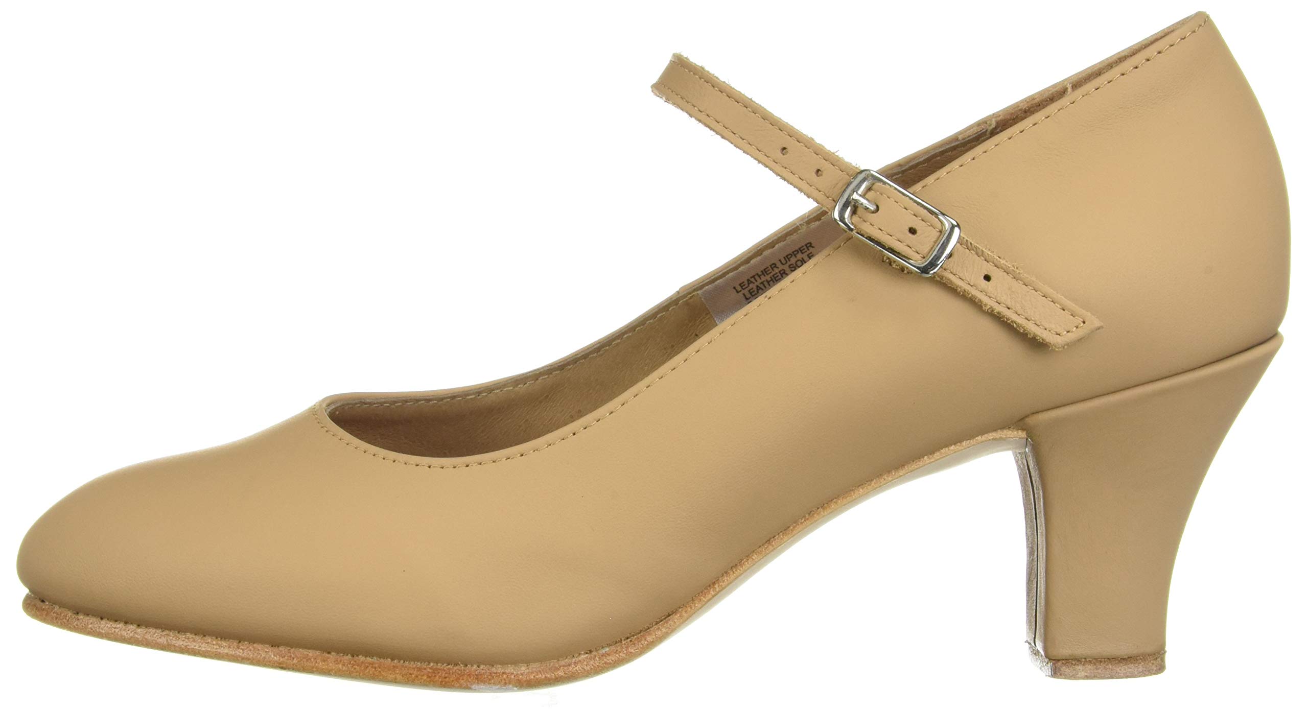 Bloch Women's Cabaret Dance Shoe - Professional Jazz & Character Shoes for Performances, Dance Classes & Theater - Comfortable Leather Sole & Adjustable Straps