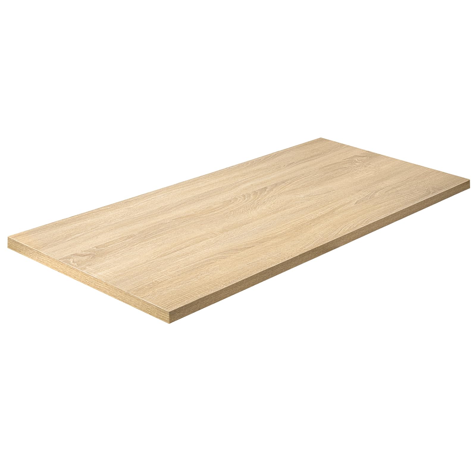 TOPSKY Solid Oak Adjustable Standing Desk Table Top - 54