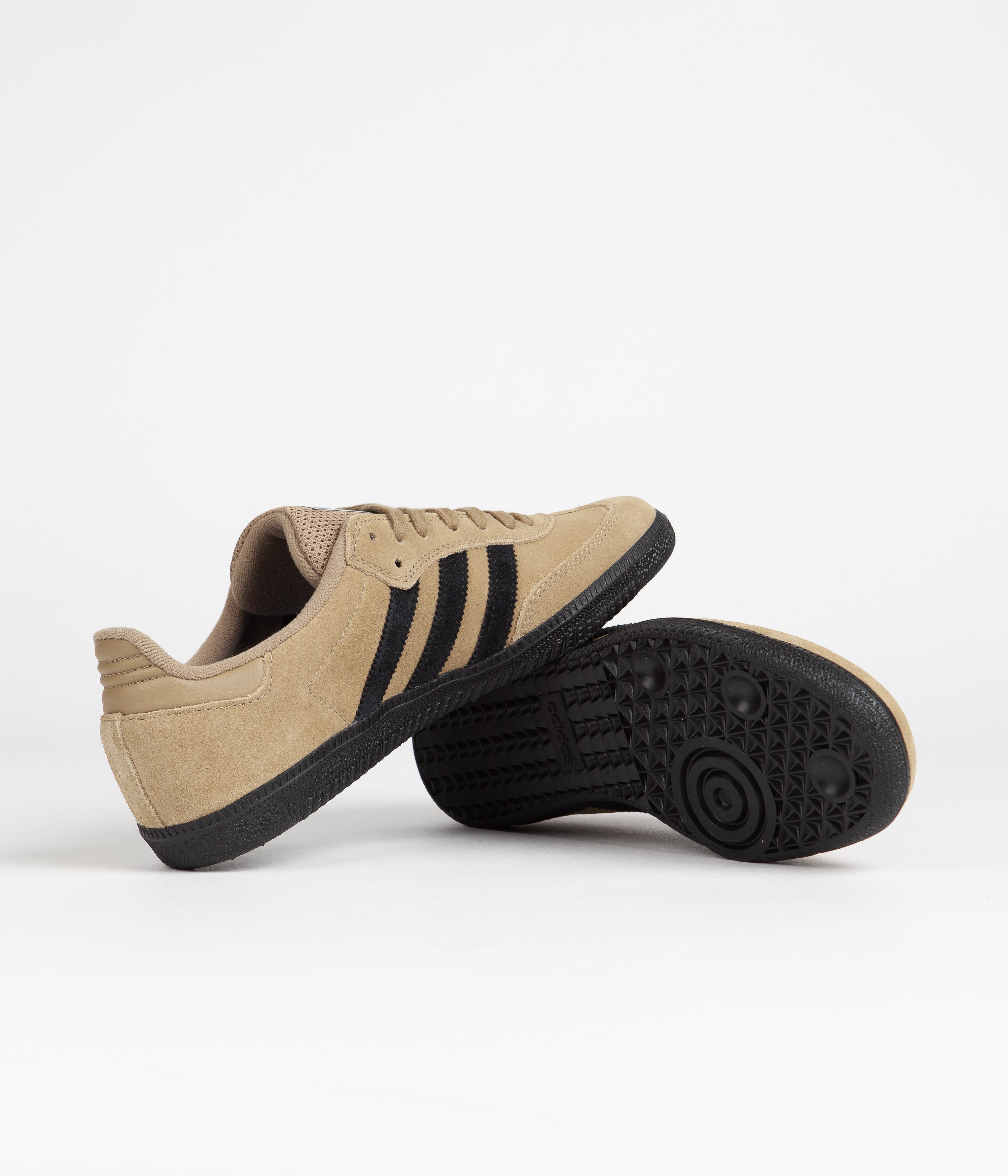 Adidas Samba ADV Sneakers - Cardboard/Core Black/Bluebird - Classic Comfortable Lifestyle Shoes for Men & Women | Perfect for Casual Wear, Street Style & Everyday Fashion