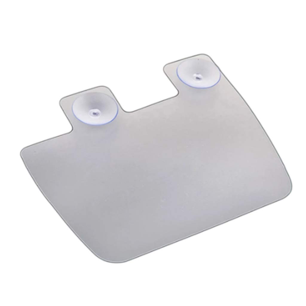 XJJZS Wall Mounted Kitchen Organizer Shelf - Rustproof Suction Cup Splash Guard for Sink, Pool Board & Bathroom Accessories | Space-Saving Storage for Utensils, Sponges & Cleaning Supplies (Perfect for Small Kitchens & Bathrooms)