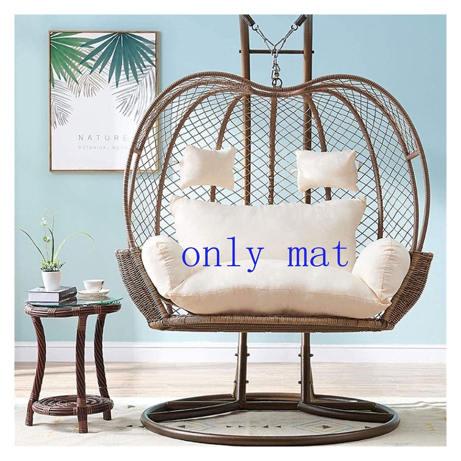Premium Double Egg Hammock Chair Cushions - 43