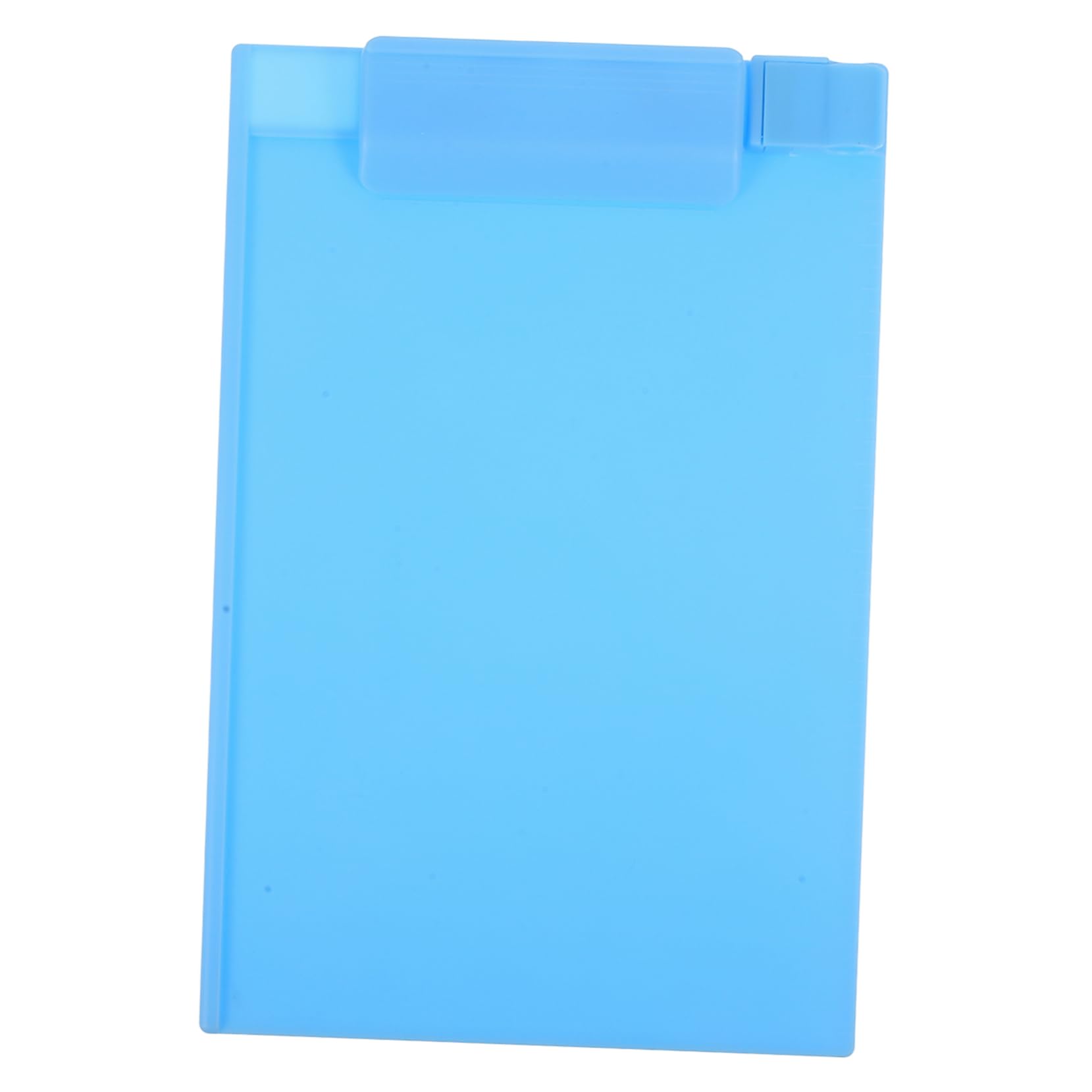 NUOBESTY A5 Plastic Clipboard - Hardboard Writing Board with Storage Hinge, Office Paper Holder for Documents, Notes & Forms | Perfect for School, Office Work & Home Organization