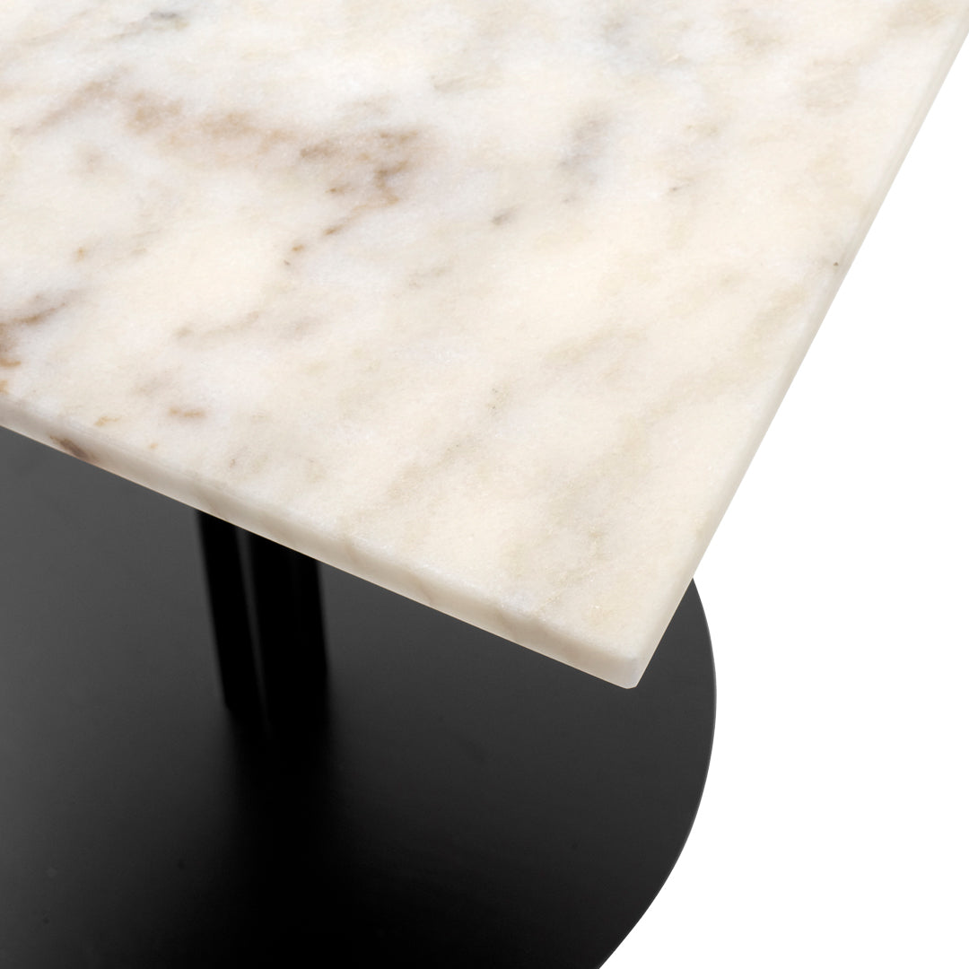 Harbour Column Counter Table - Rectangular Kitchen Island with Storage for Small Spaces | Perfect for Dining, Food Prep & Entertaining in Apartments & Condos