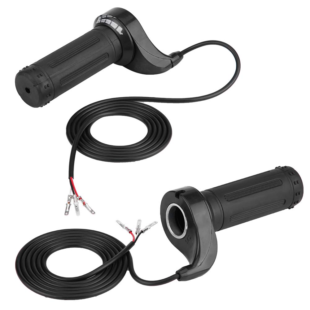 3 Wire Throttle Grip - Universal Motorcycle & Electric Scooter Twist Speed Accelerator with 3 Wires for Smooth Ride Control