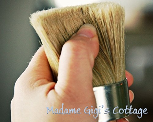 Professional Wax Brush (R15) for Chalk Paint - Durable & Smooth Application for Furniture, Cabinets & DIY Projects