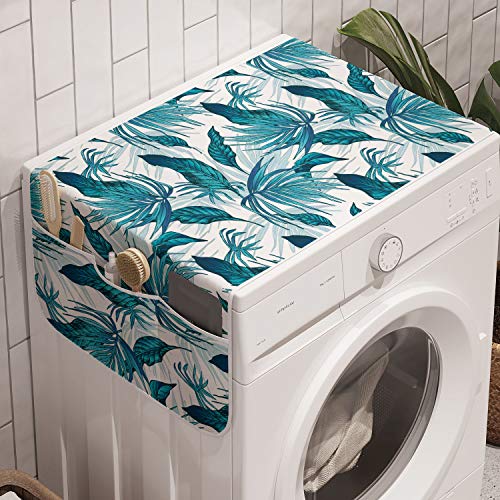 Aqua Dark Teal and White