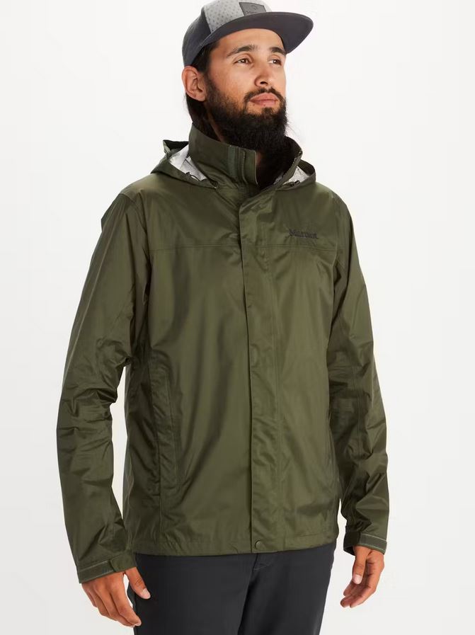 Marmot Precip Eco Jacket for Men - Lightweight Waterproof Rain Jacket for Hiking, Camping & Outdoor Adventures